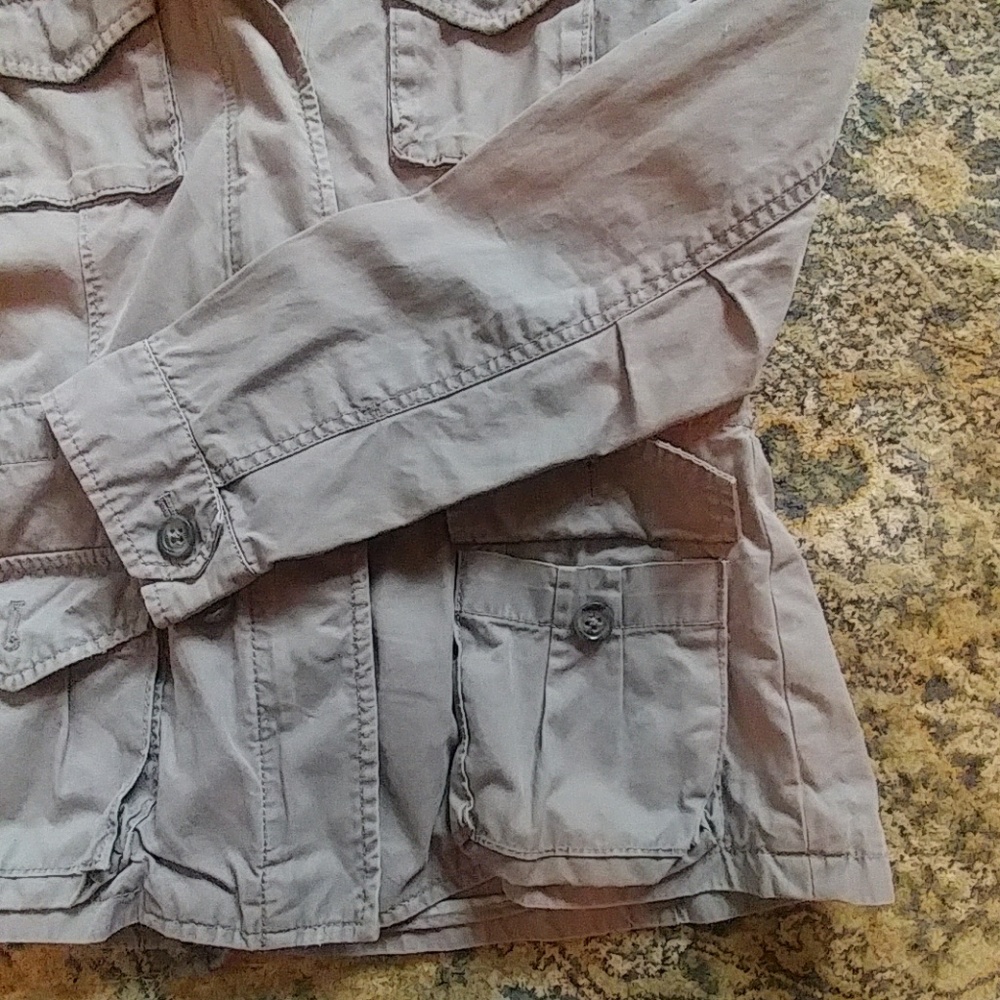 Fitted gray jacket - Picture 3 of 6